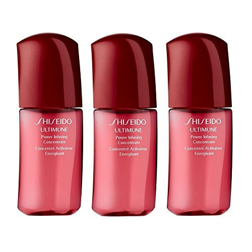 SHISEIDO Ultimune Power Infusing Concentrate Serum Travel Size 10 ml. x 3 bottles  1oz