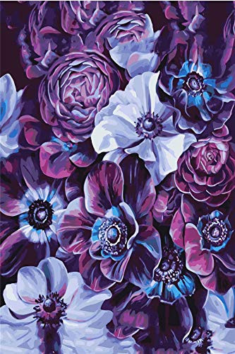 WOZUIBAN Puzzles for Adults 1000 Piece Purple Flowers Puzzles 1000 Pieces for Adults Kids  Jigsaw Puzzle Artwork Intellective Educational Toy 30  x20   75x50cm