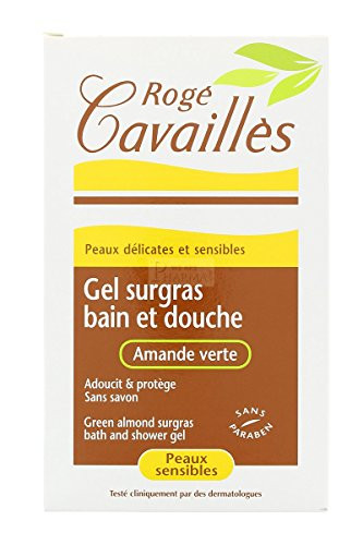 Roge Cavaillès Superfatted Bath and Shower Gel Green Almond 300ml