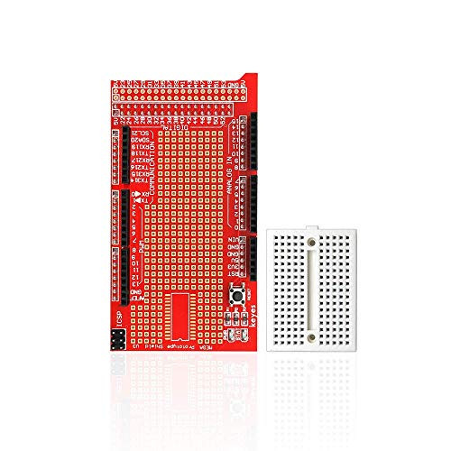 LIMEI-ZEN MEGA Protoshield Prototype Expansion Board V3 with breadboard for Relay Module