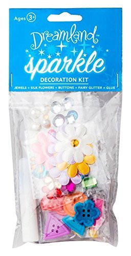 Dreamland Fairy Sparkle Kit with Gems, Stickers - Decorate Your Fairy House