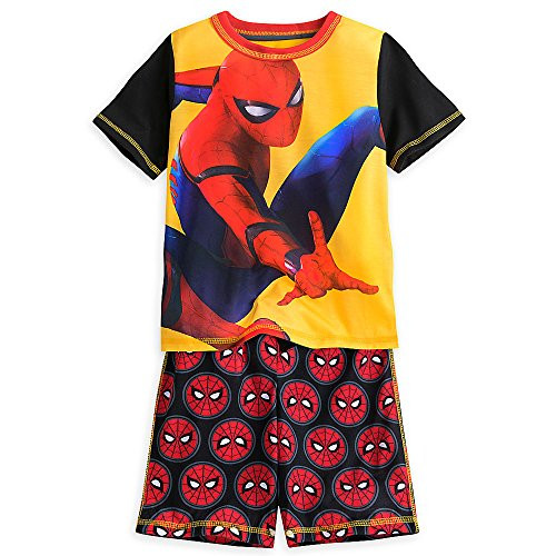 Marvel Spider-Man Short Sleep Set for Boys Size 5 6