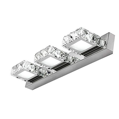 Vanity Light 3 LED Acrylic Crystal Mirror Front Lamp Wall-Mounted Make Up Lamp for Bathroom Vanity Toilet Wall Light Lighting Fixture Decor Accessories 9W Vanity Light 3 LED Acrylic Crystal Mirror Front Lamp Wall-Mounted Make Up Lamp for Bathroom Vanity Toilet Wall Light Lighting Fixture Decor Accessories 9W