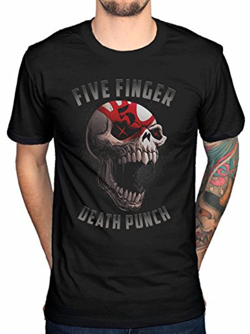 Five Finger Death Punch Speech Skull T-Shirt Black Large Five Finger Death Punch Speech Skull T-Shirt Black Large