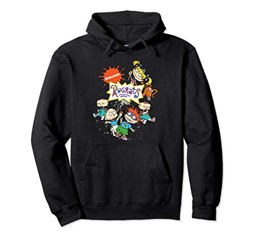 Nickelodeon Rugrats Full Character Portrait Pullover Hoodie Nickelodeon Rugrats Full Character Portrait Pullover Hoodie