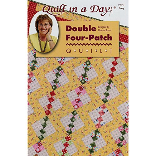 Quilt In A Day Eleanor Burns Pattern, Double Four-Patch Quilt