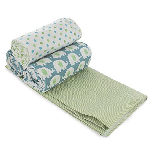 Carters Wrap Me Up Receiving Blanket 4 Pack Turquise  Discontinued by Manufacturer