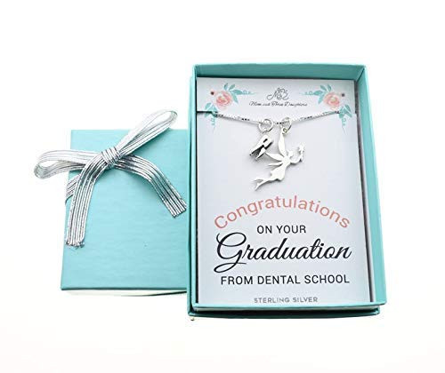 Dental Graduation Pendant in Sterling Silver. Dental Student Gift. Graduation Gift. Tooth Necklace. Science Gift. Medical Graduation. 18 inch Chain Dental Graduation Pendant in Sterling Silver. Dental Student Gift. Graduation Gift. Tooth Necklace. Science Gift. Medical Graduation. 18 inch Chain
