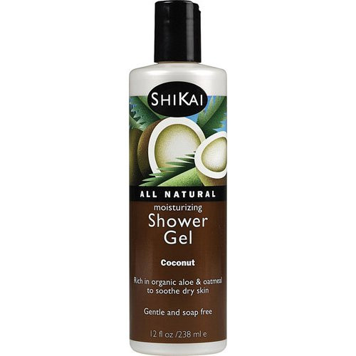 Shikai Products Shower Gel - Coconut - 12 oz Pack of 5