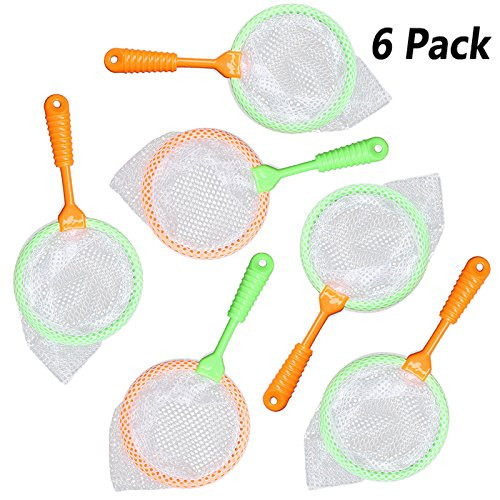 Bug Catcher Net | Insect Collecting Net for Specimen Observation 6 pack - Kids Bug Catcher Nets for Exploring Insect Types and Habitat