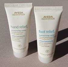 Aveda Hand Relief and Foot Relief Moisturizing Creme Set 2.8 Ounce