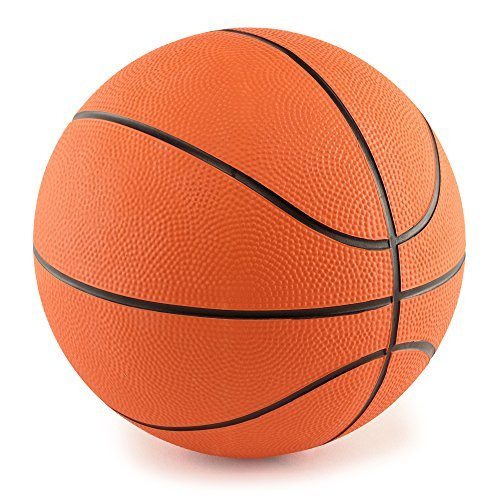 7" Mini Rubber Basketball by PlayTime