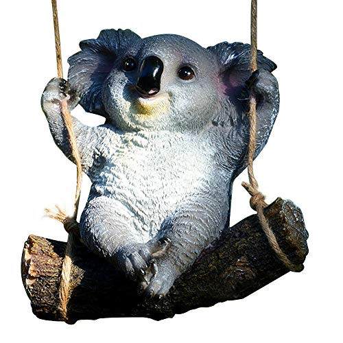 Animal Garden Statue Koala Bear Ornaments Swing Koala Bear Resin Outdoor Sculpture Ornaments Garden Animal Sculpture Decoration for Patio Yard Lawn Animal Garden Statue Koala Bear Ornaments Swing Koala Bear Resin Outdoor Sculpture Ornaments Garden Animal Sculpture Decoration for Patio Yard Lawn