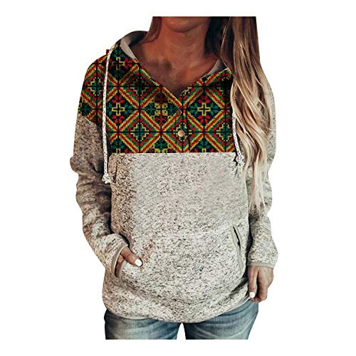 Zip Up Hoodies For Women Women s Color Block Hoodie Shirt Long Sleeve Drawstring Pullover Sweatshirt With Pocket Green
