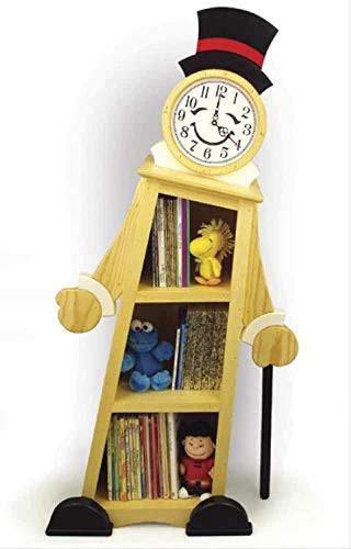 WoodworkersWorkshop Woodworking Plan to Build A Leaning Clock Shelf