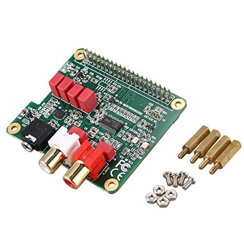 Facibom PCM5122 for Raspberry Pi HiFi DAC HAT HiFi DAC Audio Card Expansion Board for Raspberry Pi 4 3 B plus Pi Zero W