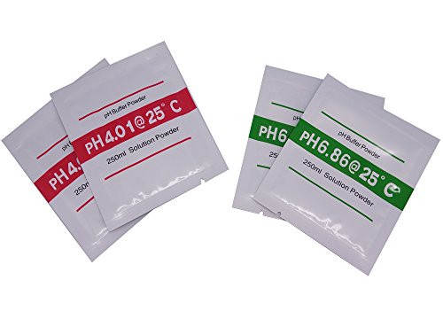 PH Buffer Powder for FA Tester Calibration Solution Mixture PH 4 6.86 by CyberTech