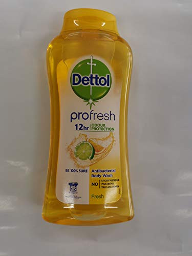 Dettol Shower Foam Fresh 250ml-Fresh Hygiene body wash protects With refreshing citrus - 100 percent Soap Free - pH Balanced
