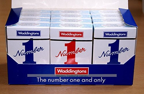Waddington Playing Cards 52 Card Indoor Family Games Deck 12 Packs