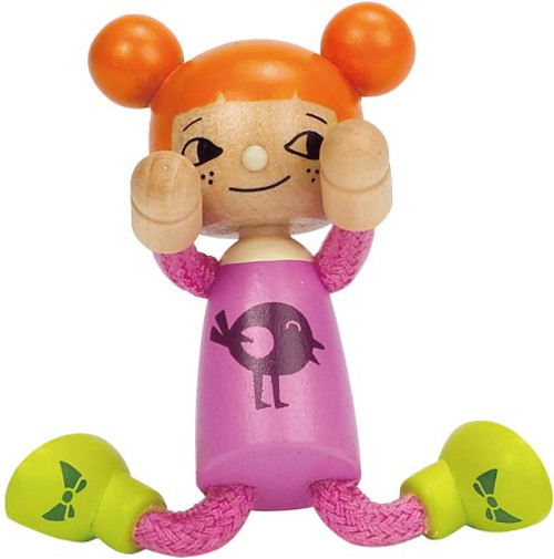 Hape Modern Family Wooden Youngest Daughter Doll Hape Modern Family Wooden Youngest Daughter Doll
