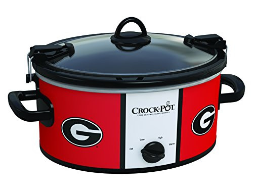 Crock-Pot Georgia Bulldogs Collegiate 6-Quart Cook and Carry Slow Cooker Crock-Pot Georgia Bulldogs Collegiate 6-Quart Cook and Carry Slow Cooker