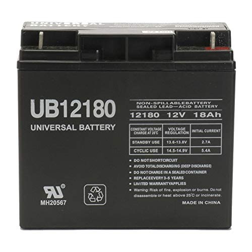 12V 18AH Replacement SLA Battery for Power PM12-18 PM 12-18