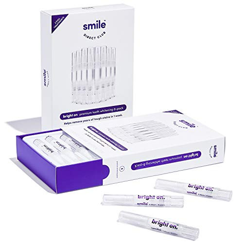 Smile Direct Club Teeth Whitening Pens 8-pack - 1 Year of Whitening - Whiten Teeth with Professional Strength Hydrogen Peroxide