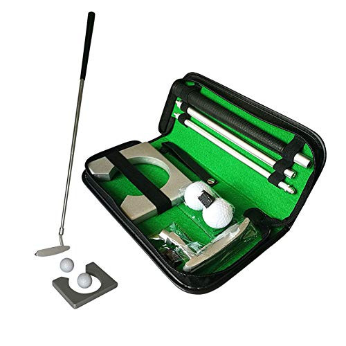 Executive Golf Putter Set - Portable Golf Putter Putting Gift Set Kit - Backyard Golf Putter Set - Golf Putter Putting Trainer Golf Training Putter for Indoor Outdoor Putter Practice
