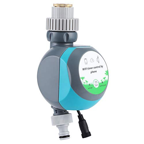 Irrigation Timer Irrigation Timer Hose Timer Wi-Fi Remote Control Automatic Watering Timer On for Outdoor Yard Watering Timer