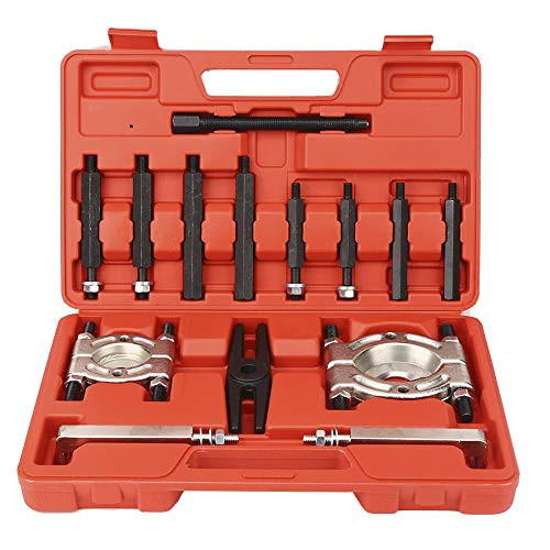 GOTOTOP Bearing Puller Set 5-Ton-Capacity Bearing Separator Alloy Steel Wheel Hub Axle Puller Set Pinion Bearing Removal Tool Kit Bearing Splitter