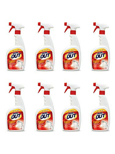 Iron OUT Rust Stain Remover Spray Gel 24 Fl. Oz 8-Pack