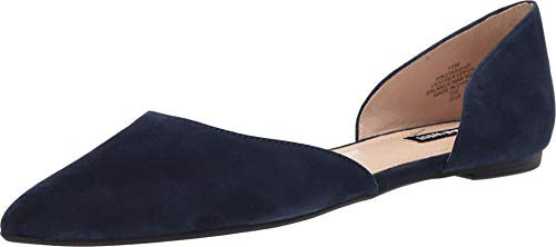 NINE WEST Starship Flat French Navy 11