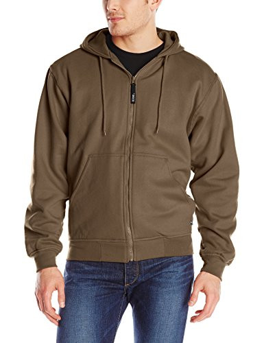 Berne Men s Thermal Lined Hooded Sweatshirt Large Regular Alpine Green