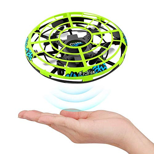 GRTVF Mini UFO Drone Toys Hand Controlled Helicopter RC Quadcopter Infrared Induction Remote Control Flying Toys Aircraft for Kid Adults Indoor Outdoor Garden Ball Toys GRTVF Mini UFO Drone Toys Hand Controlled Helicopter RC Quadcopter Infrared Induction Remote Control Flying Toys Aircraft for Kid Adults Indoor Outdoor Garden Ball Toys