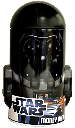 Star Wars Darth Vader Shaped Tin Bank