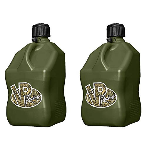 VP Racing Fuels 5 Gallon Square Motorsport Utility Container Camo  2 Pack