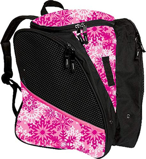 Transpack ICE Skate Backpack - Pink Snowflake