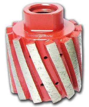2 inch 2 Inch Zero Tolerance Metal-Filled Diamond Drum Wheel  Drum Profiler Grinding drum granite concrete travertine