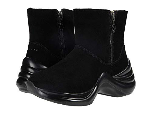 Skechers Women s Zip Bootie Fashion Boot Black Black 9