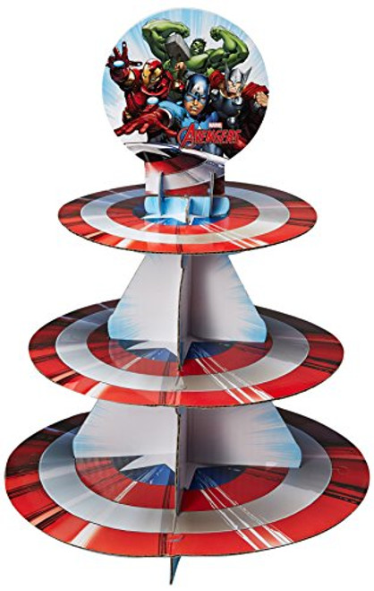 Wilton Marvel Avengers Treat Stand, Multicolor Wilton Marvel Avengers Treat Stand, Multicolor