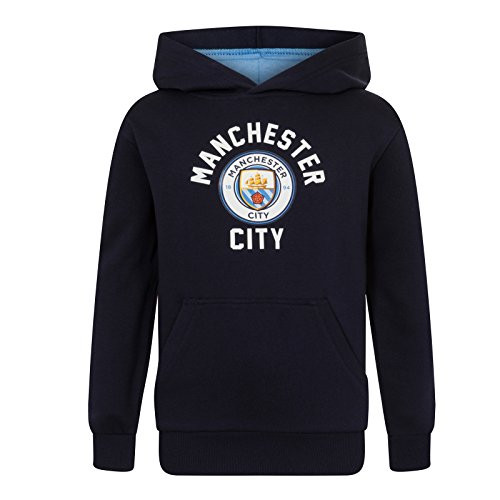 Manchester City FC Official Soccer Gift Boys Fleece Graphic Hoody 6-7 Years Navy Blue Manchester City FC Official Soccer Gift Boys Fleece Graphic Hoody 6-7 Years Navy Blue
