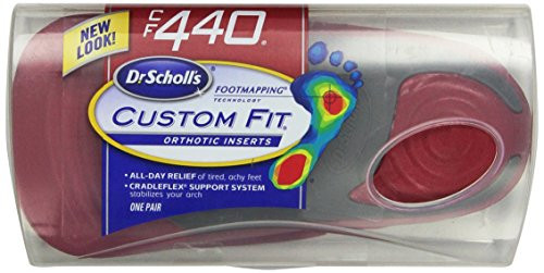 Dr. Scholl s Custom Fit Orthotic Inserts CF 440 Red