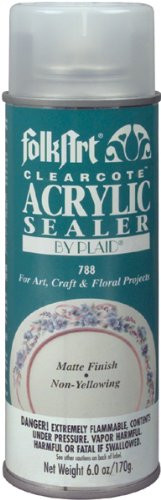 FolkArt 788 Clearcote Acrylic Sealer, 6 oz, Matte