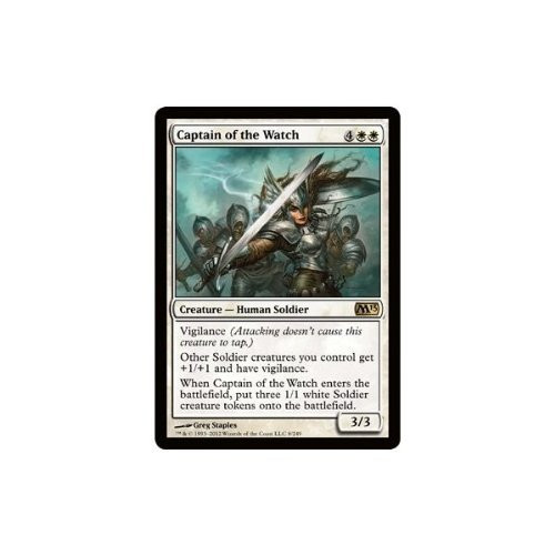Magic the Gathering - Captain of The Watch  8  - Magic 2013