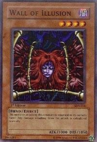 Yu-Gi-Oh - Wall of Illusion  SDY-034  - Starter Deck Yugi - Unlimited Edition - Common