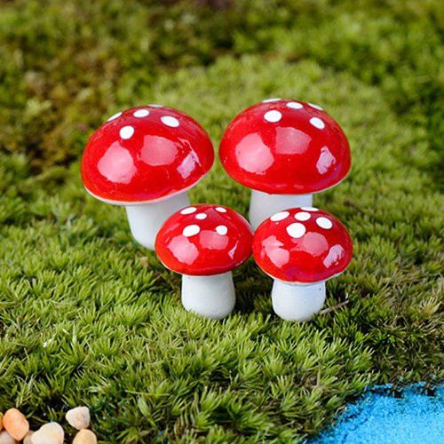 N hfjeigbeujfg Miniature Fairy Garden 20 Pcs Miniature Mushroom Craft Garden Pot Ornament Gardening DIY Mini Decor N hfjeigbeujfg Miniature Fairy Garden 20 Pcs Miniature Mushroom Craft Garden Pot Ornament Gardening DIY Mini Decor