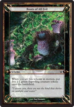 Magic the Gathering - Roots of All Evil - Archenemy Schemes