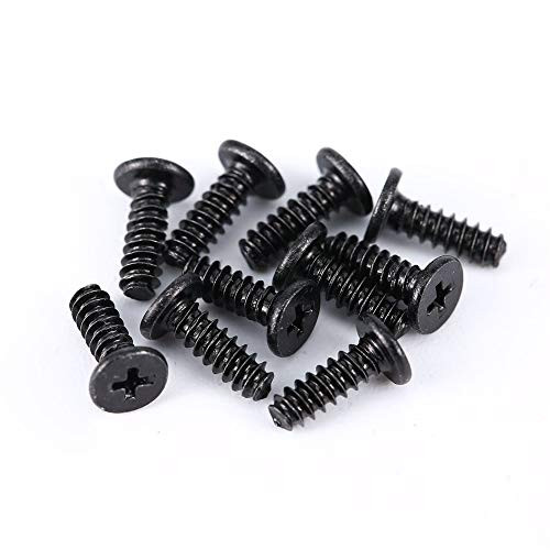 Black Set of Screws Replacement Part Compatible with Playstation 4 PS4  20pcs
