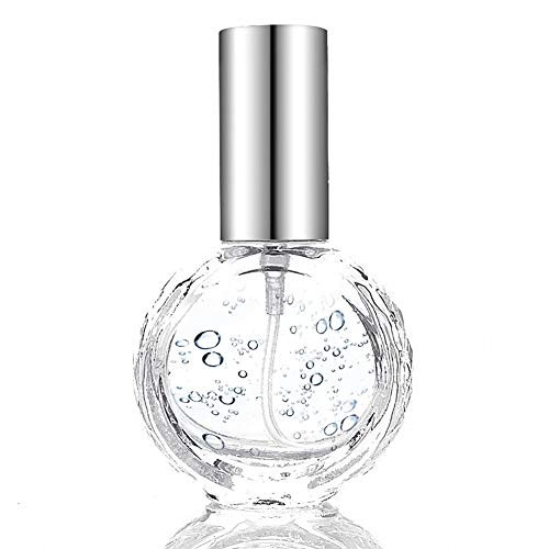 Academyus Perfume Refillable Bottle Dispenser Container 10ml Mini Portable Clear Travel Refillable Atomizer Perfume Glass Empty Bottle Transparent 10ml