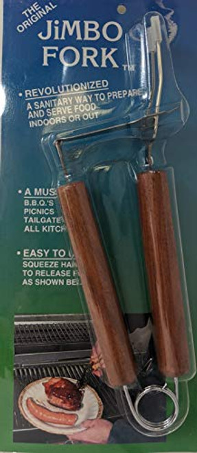 The Original Jimbo Fork - Safely Grab Food from Grill with Jimbo Fork The Original Jimbo Fork - Safely Grab Food from Grill with Jimbo Fork